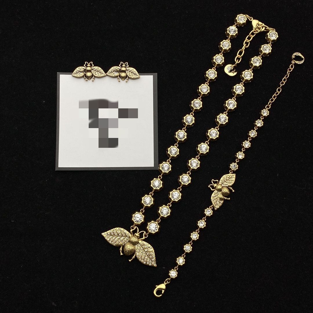

Designer Style Necklace New Luxury Chain Fashion Designer Jewelry 18k Gold Plated - Stainless Steel Couple Wedding Bracelet Gift Accessories Wholesale g6