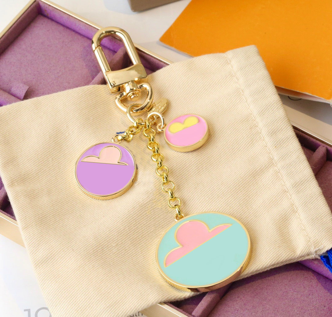 Fashion Key Holder Keychain Car NEW Luxurys Designers Brand Keychain Car Key flower Keyring
