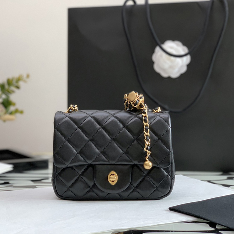 

Luxury Chain Bags Designer Crossbody Bag 18CM Genuine Leather Shoulder Bag High Imitation Handbag With Box ZC136