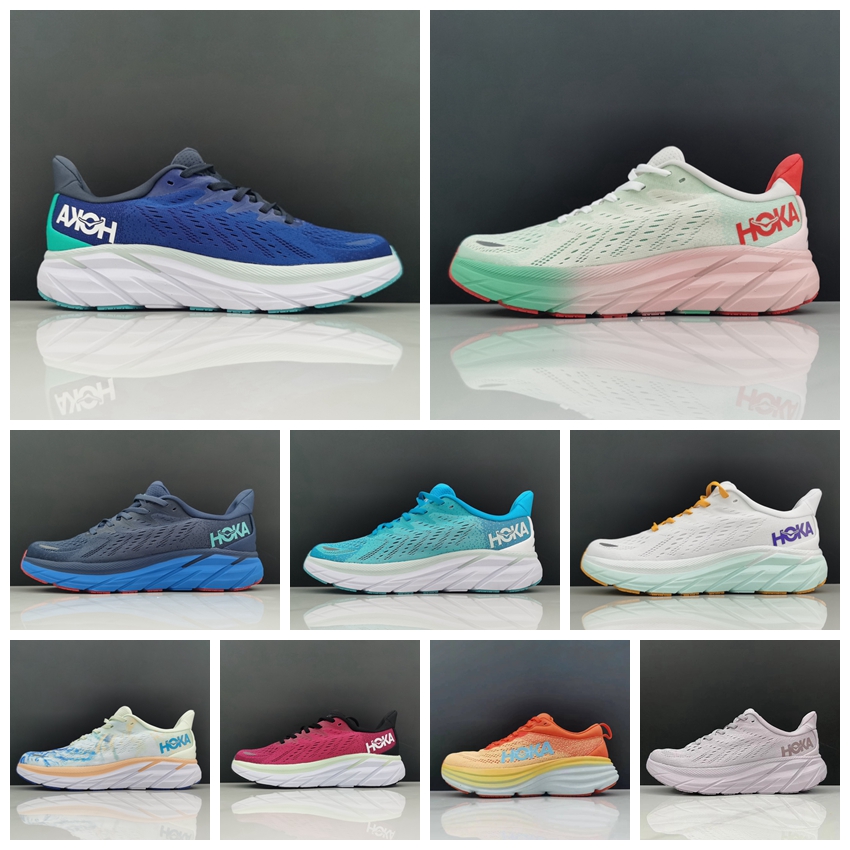

2023 running shoes hoka one one clifton 8 carbon X3 Women Men bondi 8 clifton 9 Athletic Shoes Shock Absorbing Road Fashion hokas Mens Womens sneakers highway climbing, X3-4#36-40