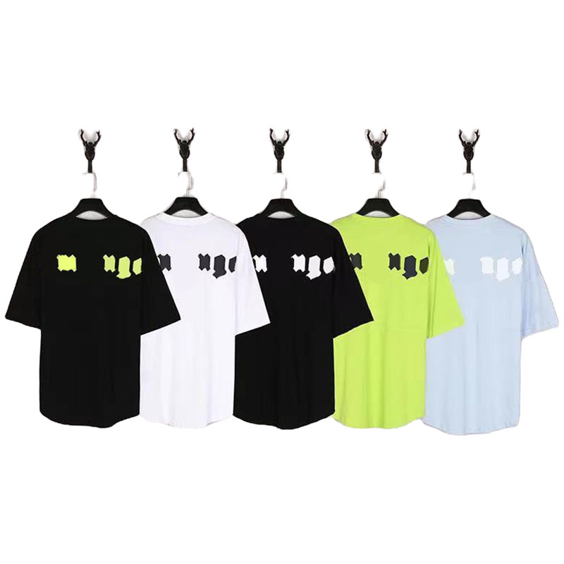 

High Quality Bat T-shirt Summer Fashion Men's and Women's Designer T-shirt Top Luxury Sanskrit Letter Cotton T-shirt