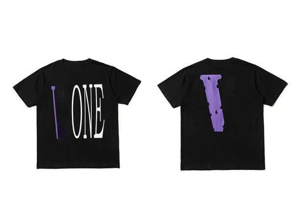 

Mens Designer T Shirt Friends Letter Print Tees Big V Men Women Short Sleeve Hip Hop Style Black White Orange T Shirts lone 184ZJ381O