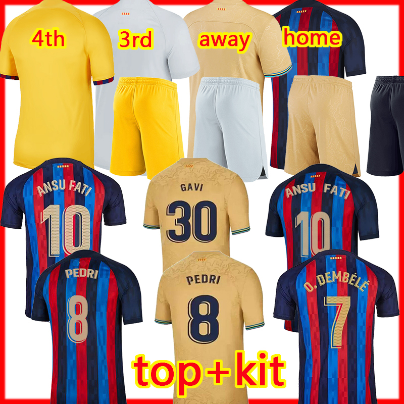 

23 24 PEDRI LEWANDOWSKI barcelonas soccer jerseys GAVI ANSU FATI de futbol FERRAN camiseta RAPHINHA home away 3rd 4th football shirt men barca Adult kids kit uniform