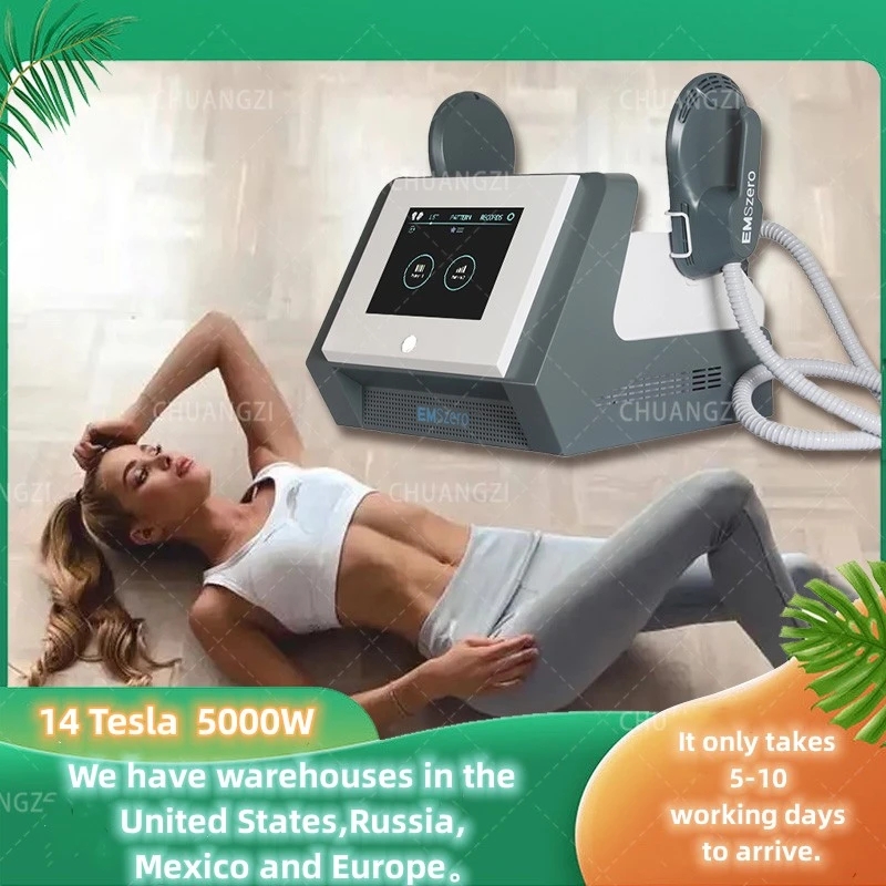 

DLS-Emslim Neo RF Professional Sculpting Muscle Stimulator Emszero Tesla Fat removal slimming Muscle Train Contouring Machine