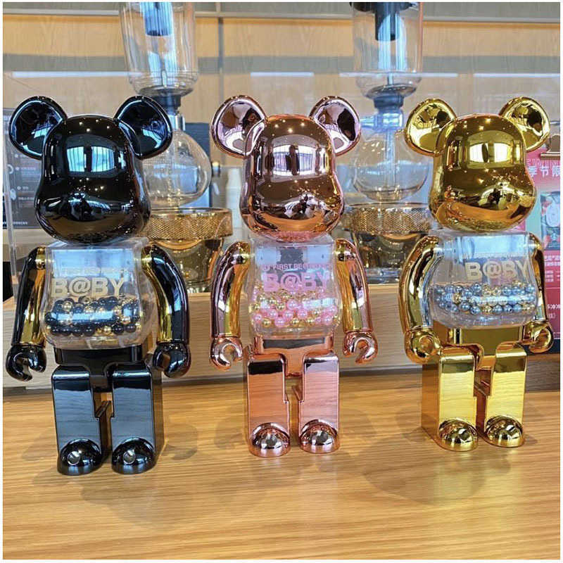

Collectible Model Toy 28CM Bearbricky Movable Figurine Statue For Home Decoration Women Men Kids Birthday Gifts