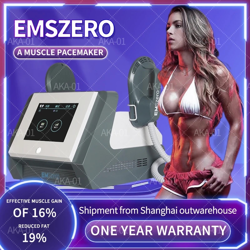 

NEO Portable Sculpting RF Machine Emslim Electromagnetic Muscle Stimulator Weight Loss Butt Lift Fat Removal NEO EMSzero Machine