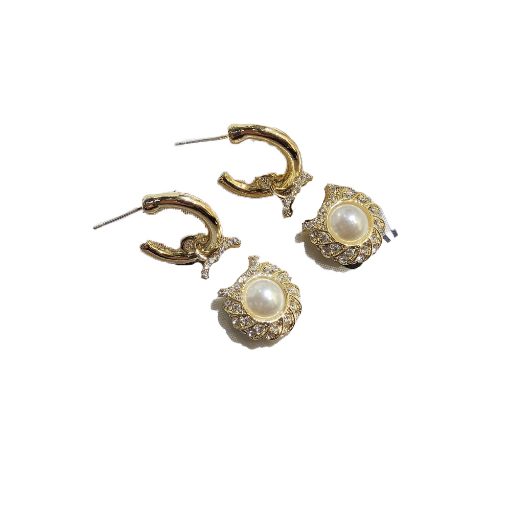 

Designer Dangle Stud Earrings for Women Stamp Chandelier Brand 18K Gold Plated Double Letters Fashion Women Temperament Earring Wedding Jewerlry Classic Style