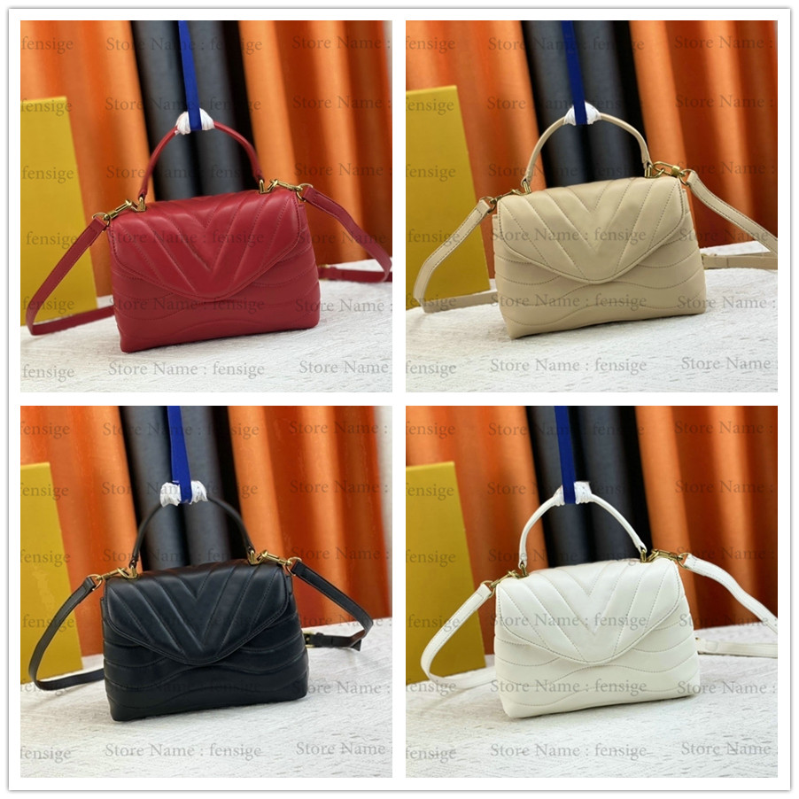 

NEW WAVE Hold Me Tote Bag CHAIN Bag V shaped Handbag Women Classic Vintage Luxury Designers Crossbody Single shoulder Pattern Bags M21720 M21979, #1