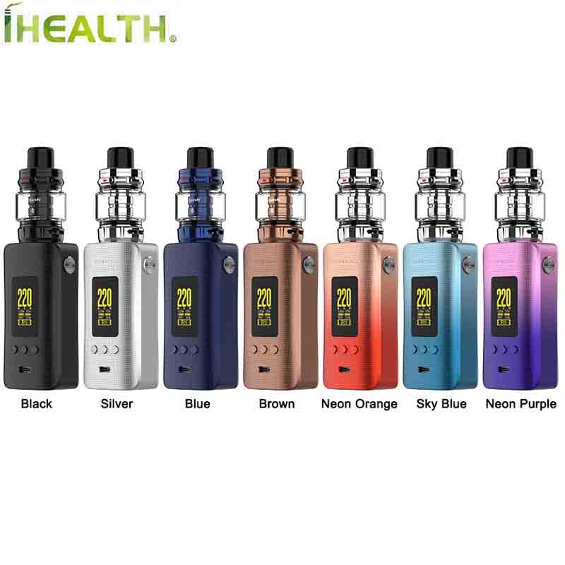 

Original Vaporesso GEN 200 Kit With iTank 2 Tank 8ml 220W fit 18650 Battery GTi Mesh Coil 0.2ohm/0.4ohm E Cigarette Vaporizer, Blue