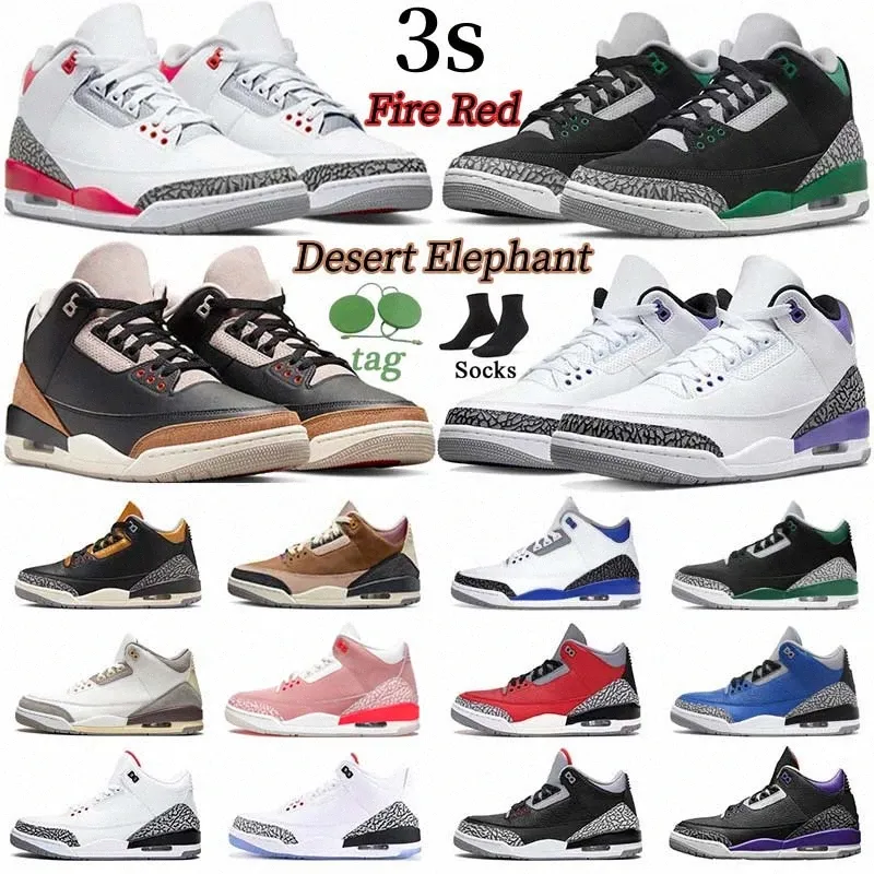 

Jumpman 3 Basketball Shoes Men Women Jorden 3s Fire Red Wizards Lucky Green Racer Blue Archaeo Brown Dark Iris UNC Mens Trainers Outdoor Sneakers With Box, 21