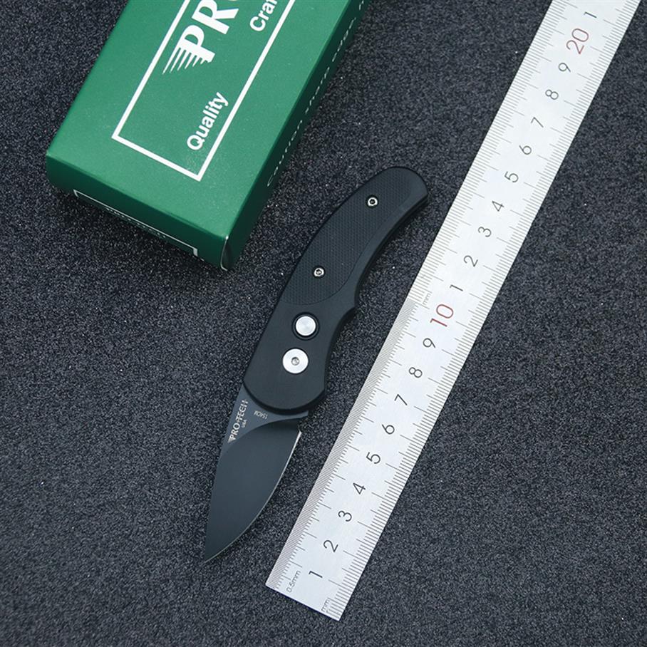 

ProTech Runt J4 pocket automatic folding knife 154-CM blade T6 aviation aluminum G10 camping Collecting hunting camping knife ED269E