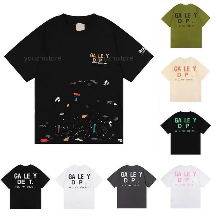 

Graffiti Tees Galleryse depts T Shirts Mens Women Designer T-shirts Galleryes depts cottons Tops Man S Casual Shirt Luxurys Clothing Street Shorts Sleeve Clothes, Cu11