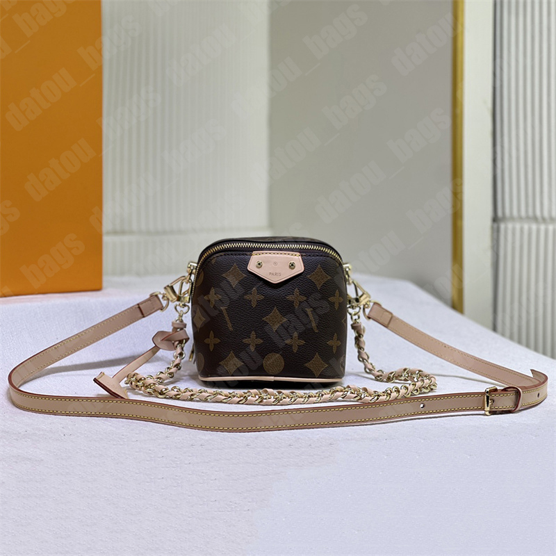 Designer Micro Vanity Camera Box Women Men Mini Bumbag Crossbody Cosmetic Cases Lady Mini Makeup Pouch Make Up Bag Cube Handbag-image-917961023