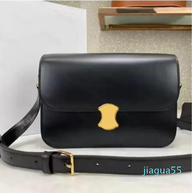 

Backpack Genuine leather TEEN TRIOMPHE Shoulder Bag famous Women's men tote flap crossbody Bags Luxury Designer woman fashion, Picture color