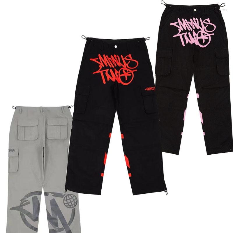 

Men' Pants Casual Baggy Streetwear Sport Gym Jeans Men Minus Two Cargo Y2k Clothing Pantalones Sweatpants Minustwo, Blue