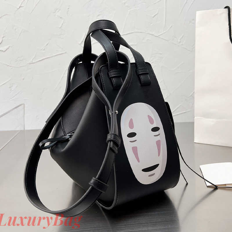 

Designer Women Bag bagpack handbags female Faceless Men's Large Capacity Cartoon Spirited Away Backpack Single Shoulder bag 0404, Extra cost ship nothing
