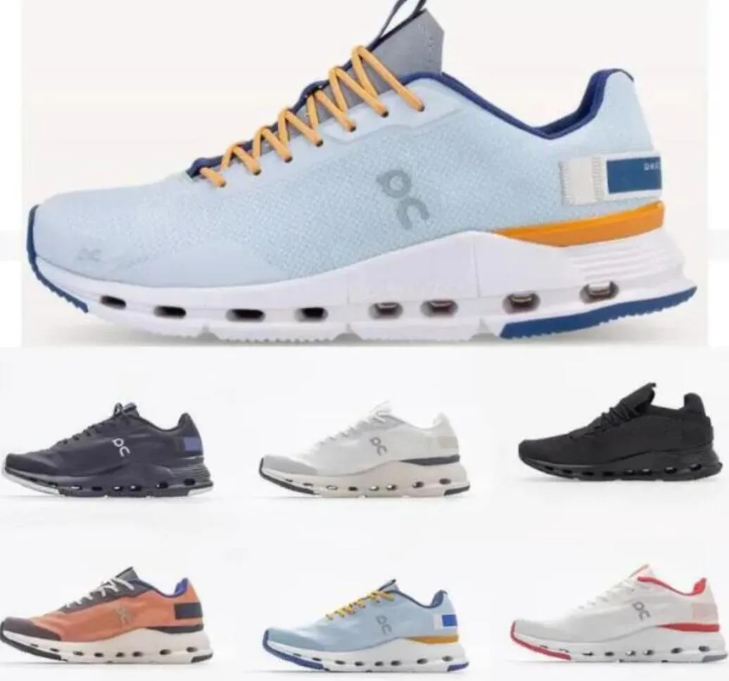 

womans Cloudnova Form On cloud monster Running Shoe BOY Girls Men 2023 Trainer Sports Sneakers sportswear Training sneakers boots Shock Designer Girls Trainer new, White red
