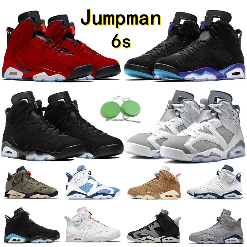 

Jumpman 6 6s Mens Basketball Shoes Donda West Aqua Cool Grey Toro Metallic Silver Georgetown UNC Red Oreo Midnight Carmine Infrared Men Trainers Sports Sneakers, Color#15