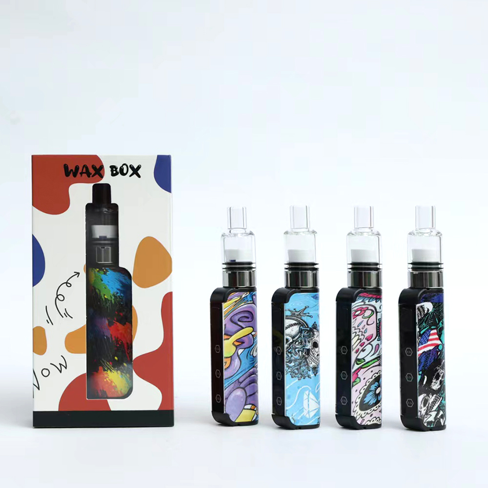 

Beleaf Wax Box Vape Kit 650mAh Battery Wax Oil Vaporizer Starter Kit Glass Waxy Atomizer Vapor Tank Original, Multi