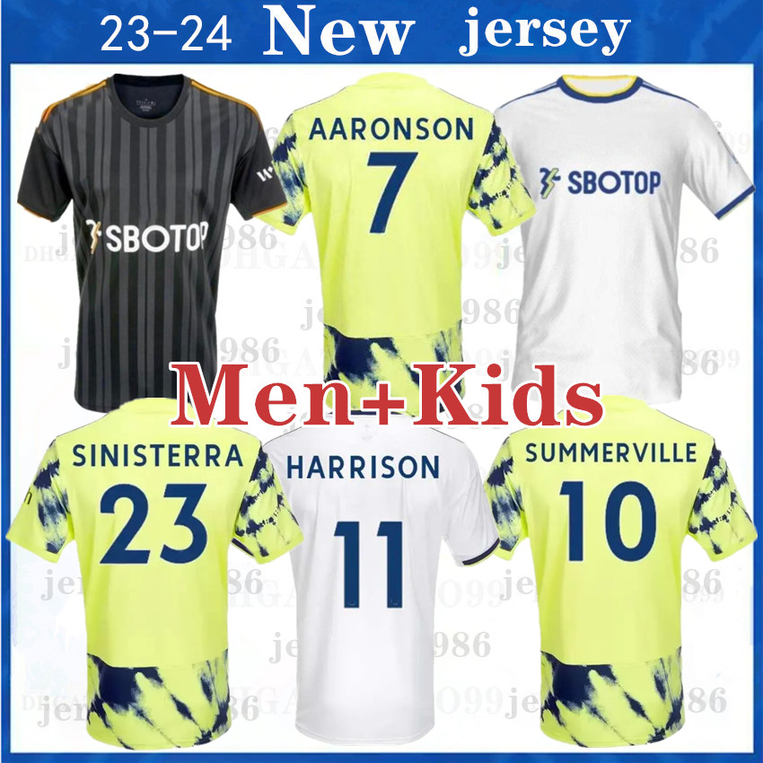 

Men Kids 22 23 BAMFORD RAPHINHA soccer jerseyS LEEDS UnItEdS 2022 2023 PHILLIPS British Legion Poppy patch COSTA Alioski RODRIGO M HARRISON LLORENTE