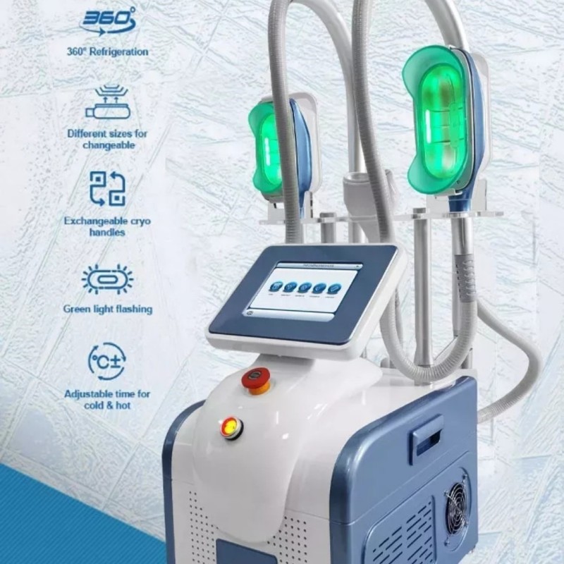 

2023 Digital Therapy Machine The Latest 360 Degree Cryopreservation Machine With Laser Cavitation RF Tension To Remove Cellulite