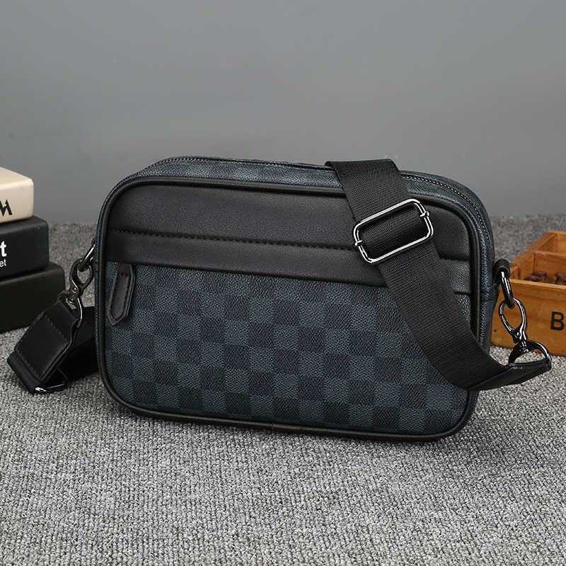 

Wholesale New Casual Postman One-Shoulder Bag Small Messenger Bag Casual Backpack Men's Chest Bags, Aspic