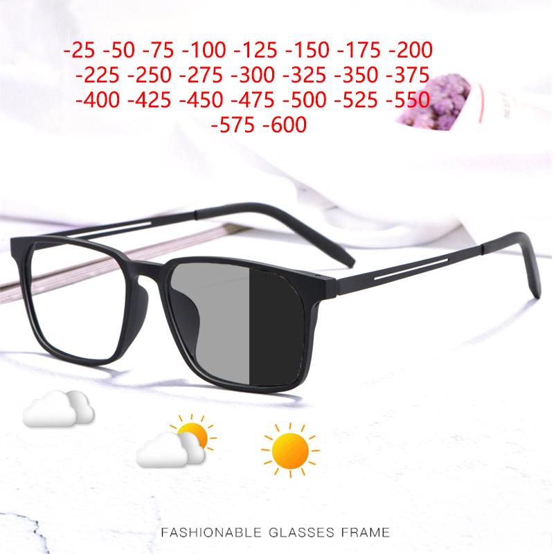 

Sunglasses Men Titanium Myopia Glasses For Sight Full Frame Nearsighted Eyewear Optical Prescription Minus Diopter Eyeglasses