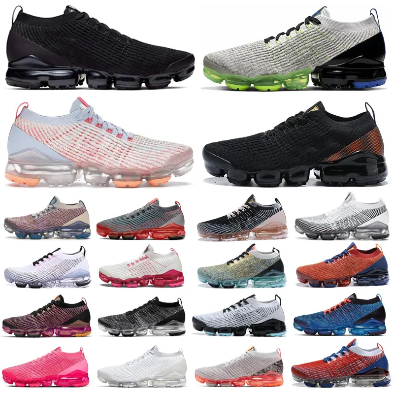 

Vapores FK2018 Moc 2.0 Mens Running Shoes Fly 3.0 knit Black White Air Cushion WOmens Sneakers BE TRUE Sports Run Trainers jogging shoes eur36-45, Color 2