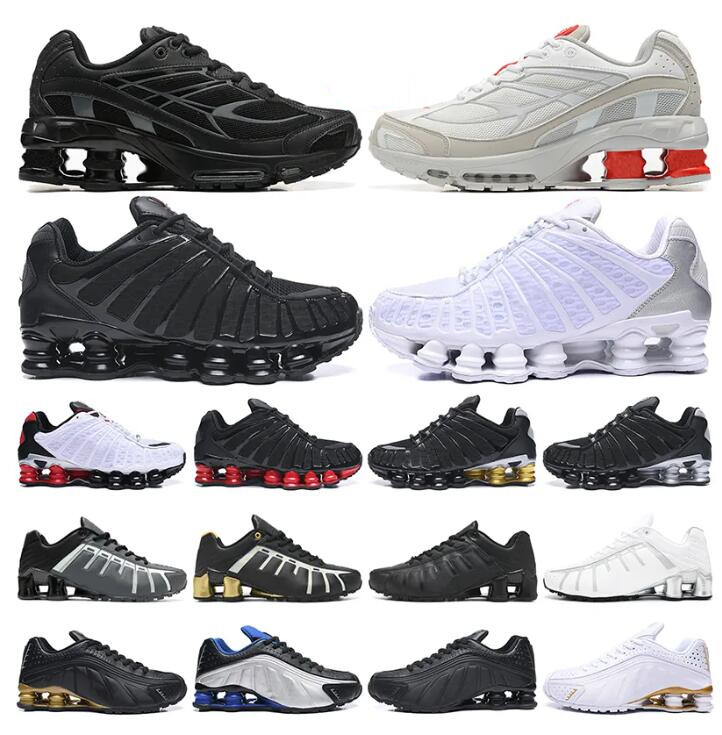 

2023 TL Classic Designer running shoes shox tl 1308 r4 301 DELIVER 809 men triple white Silver Red Platinum mens trainers sports sneakers runners