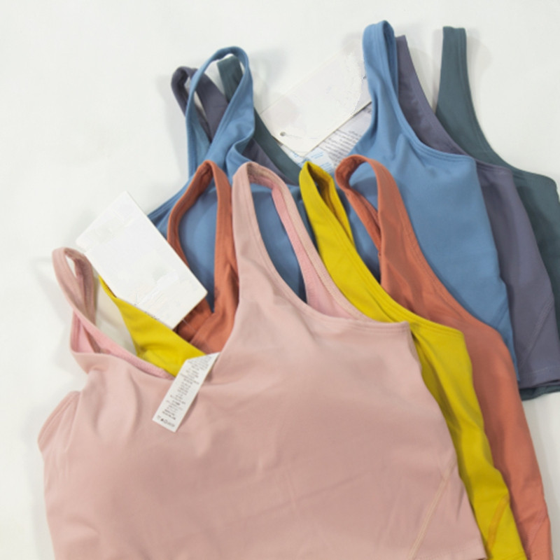 

Elastic Sports Gym Yoga leggings Bra Women's Nude Butter Soft Sports Fitness Tank Top Push Up Training Sports Shock Proof Sexy Tight Bra, 011