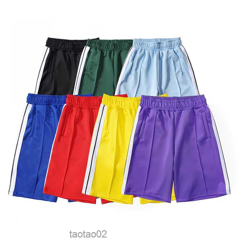 

Mens Womens Shorts Designers Palms Short Pants Letter Printing Strip Webbing Casual Five-point Clothes Summer Beach Palms Clothinge508