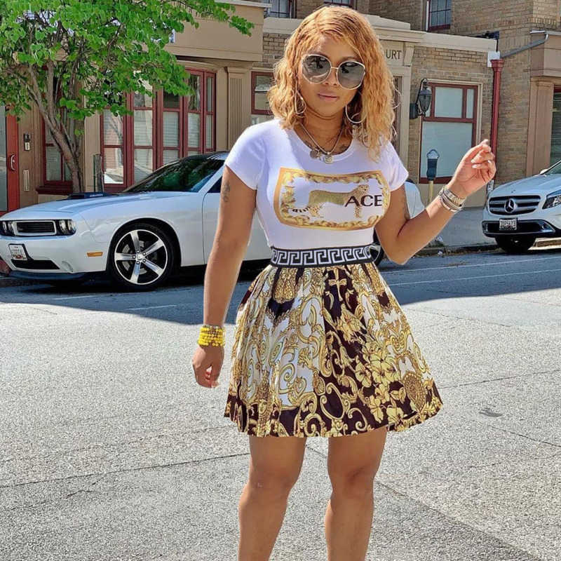 

Luxury Women clothing Fashion Short Sleeve Tshirt Leopard Medusa Print Pullover Tee Designer T shirt Summer Loose Sweatshirt, White