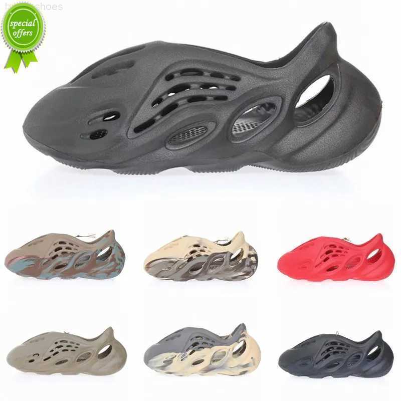 

Yeezzys with Box Kids Shoes Eva Foam Runner Slipper Kid Children Youth Toddler Infants Sneaker Designer Tainers Slides Toddlers Boys Girls Black Me