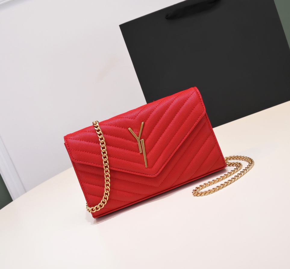 

Designer womens shoulder bag luxury mini handbags fashion letter metal mark wool leather bags Paris chain clutch ladies envelope sling purses #1168 Top-quality, 1168-3#s~t designer