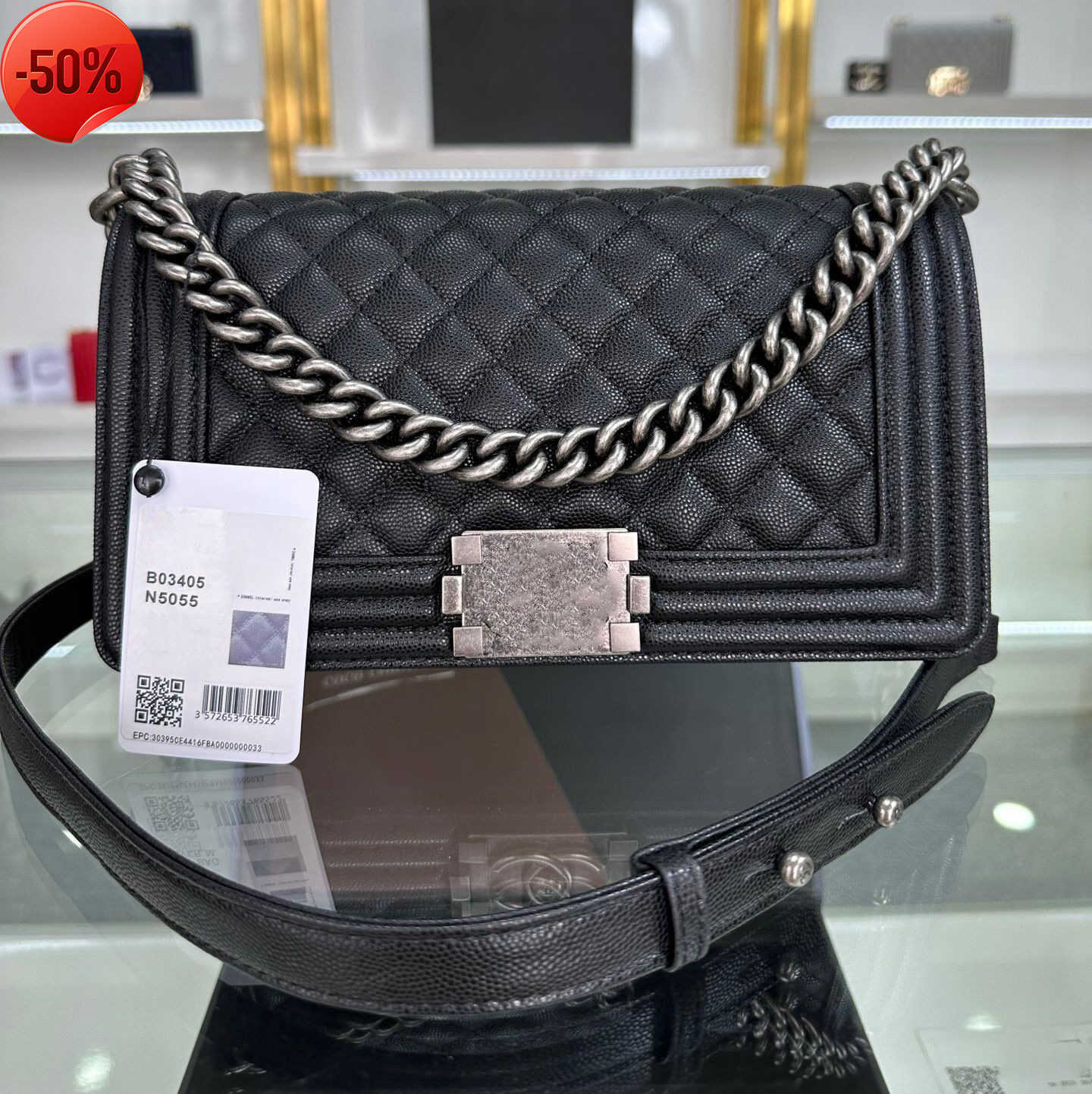 

Evening Bags Shoulder Bags Tote Designer luxurys Luxury Women Handbag Fashion Messenger Classic Le Boy Leather Square Shape Flap Sling Vintage CCE, Box