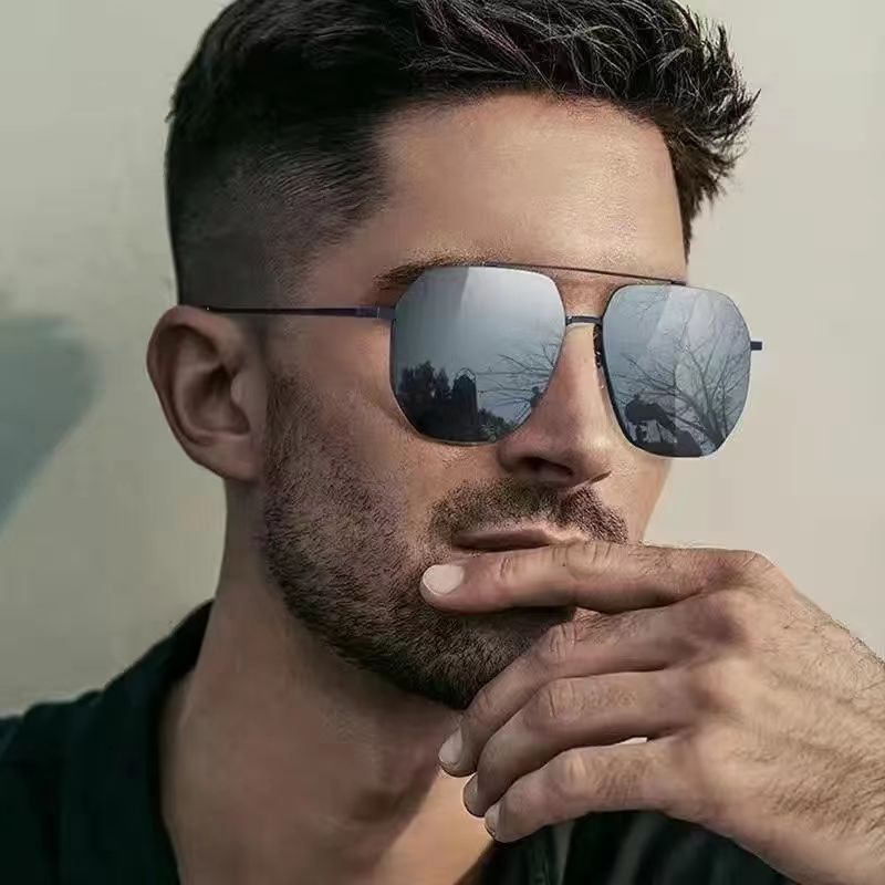 

gvcci lunette Polarized sunglasses alloy resin lenses UV400 Photochromic Sun protection Driving Travel Sports for man women Aviator Square Round