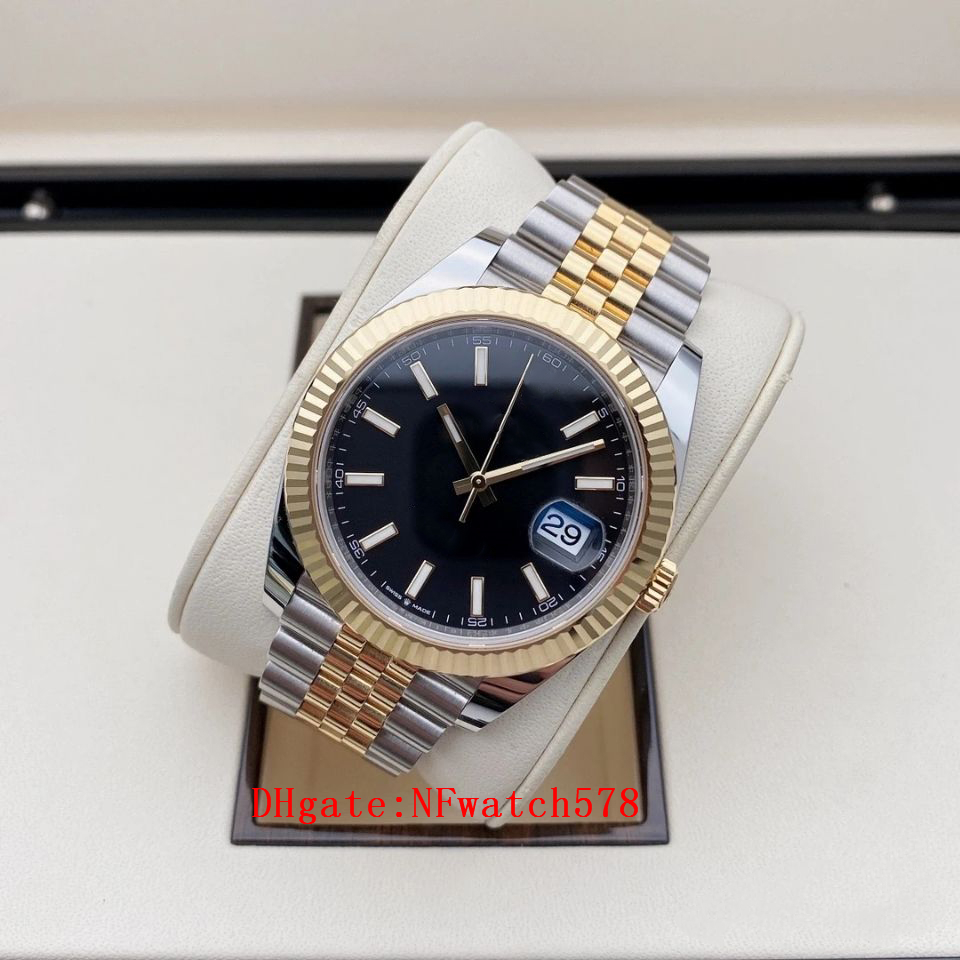 

Completely New Watch 41mm New Release 3235 BP Automatic Mechanical Sapphire MEN Watches 18K 126333 Intermetallic Gold Jubilee Fluted Waterproof, 10