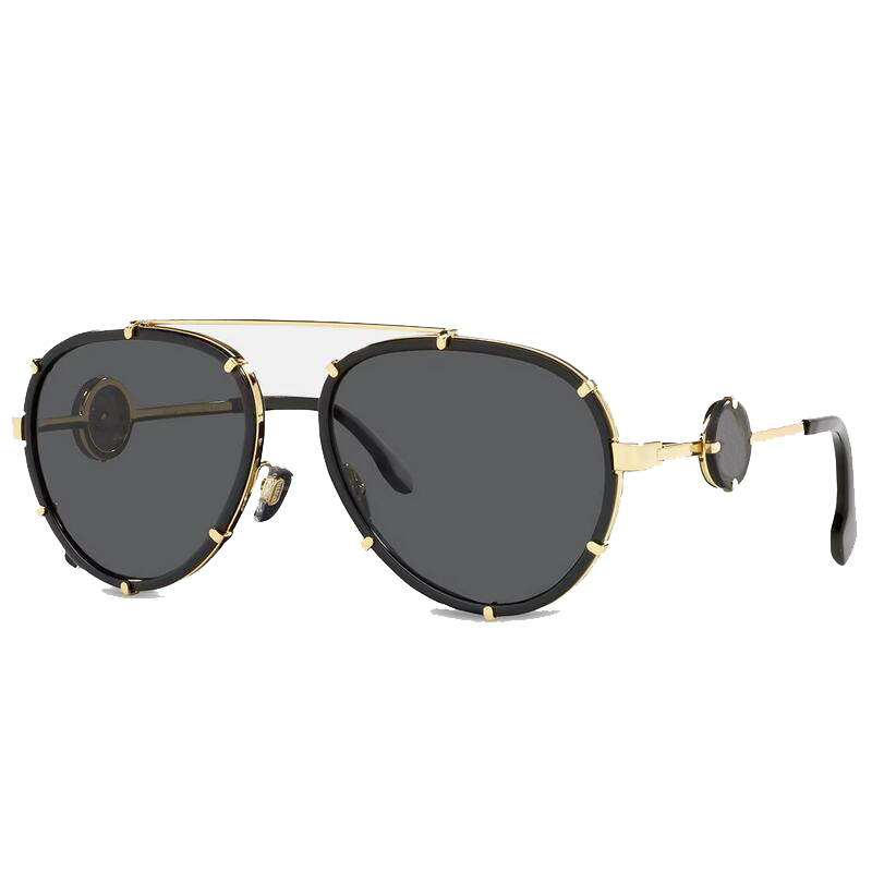 

5A Sunglass VS VE2232 Vintage Icon Pilot Clip-On Eyewear Discount Designer Sunglasses Acetate 100% UVA/UVB With Glasses Bag Box Fendave