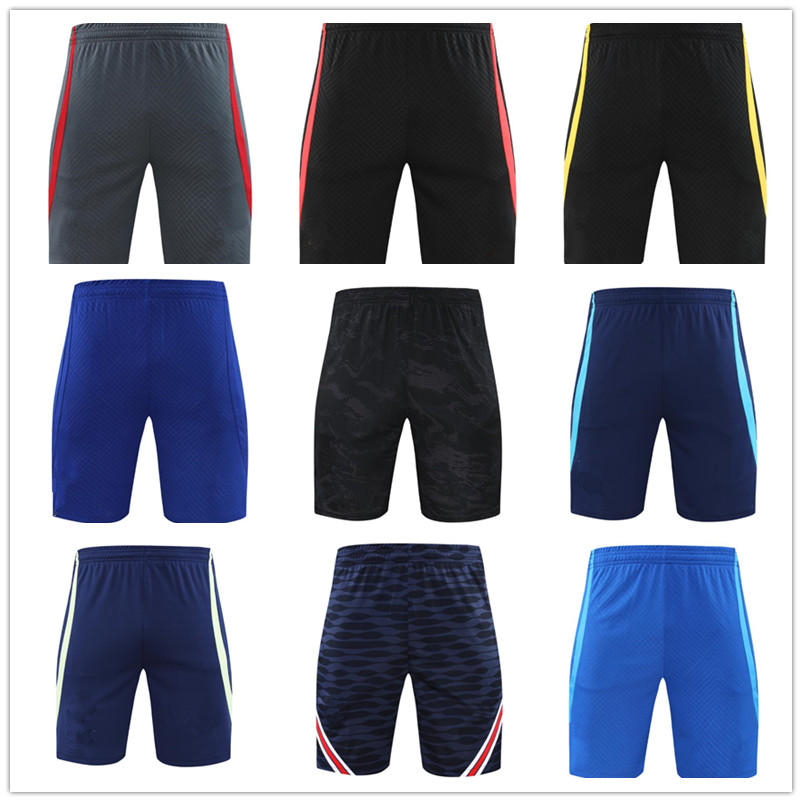 

mens soccer Shorts 2023 Football club pants zipper pocket adult summer training Shorts cortos de futbol