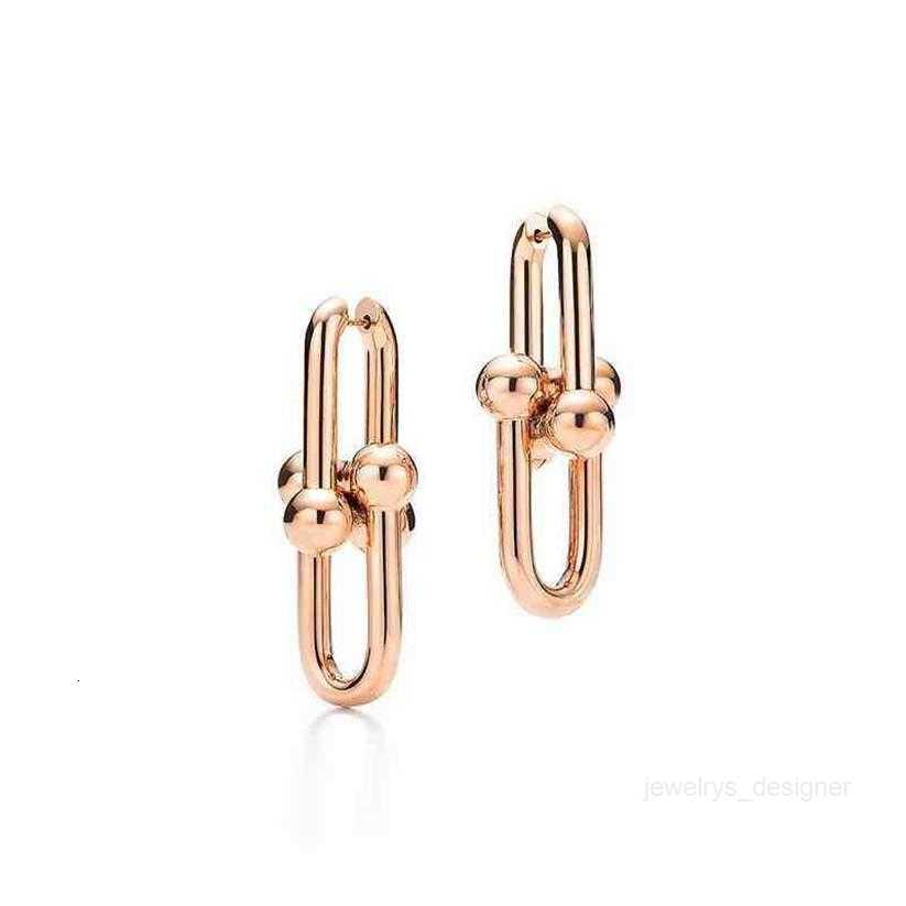Designer Earring Perfect Replica 11t Iffany Jewelry Women Earring Same Earrings Ken Bean&#039;s Same Earrings Brass Chain Link Earrings Unique De-image-858453617