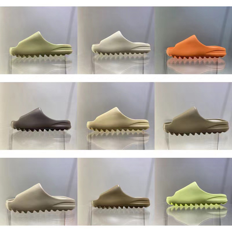 

foam runners sandal slippers Black White Resin pure Ochre bone EVA foam slipper runner clog desert sand glow enflame ochre soot vermillion blue onyx pure sandals, Colour 6