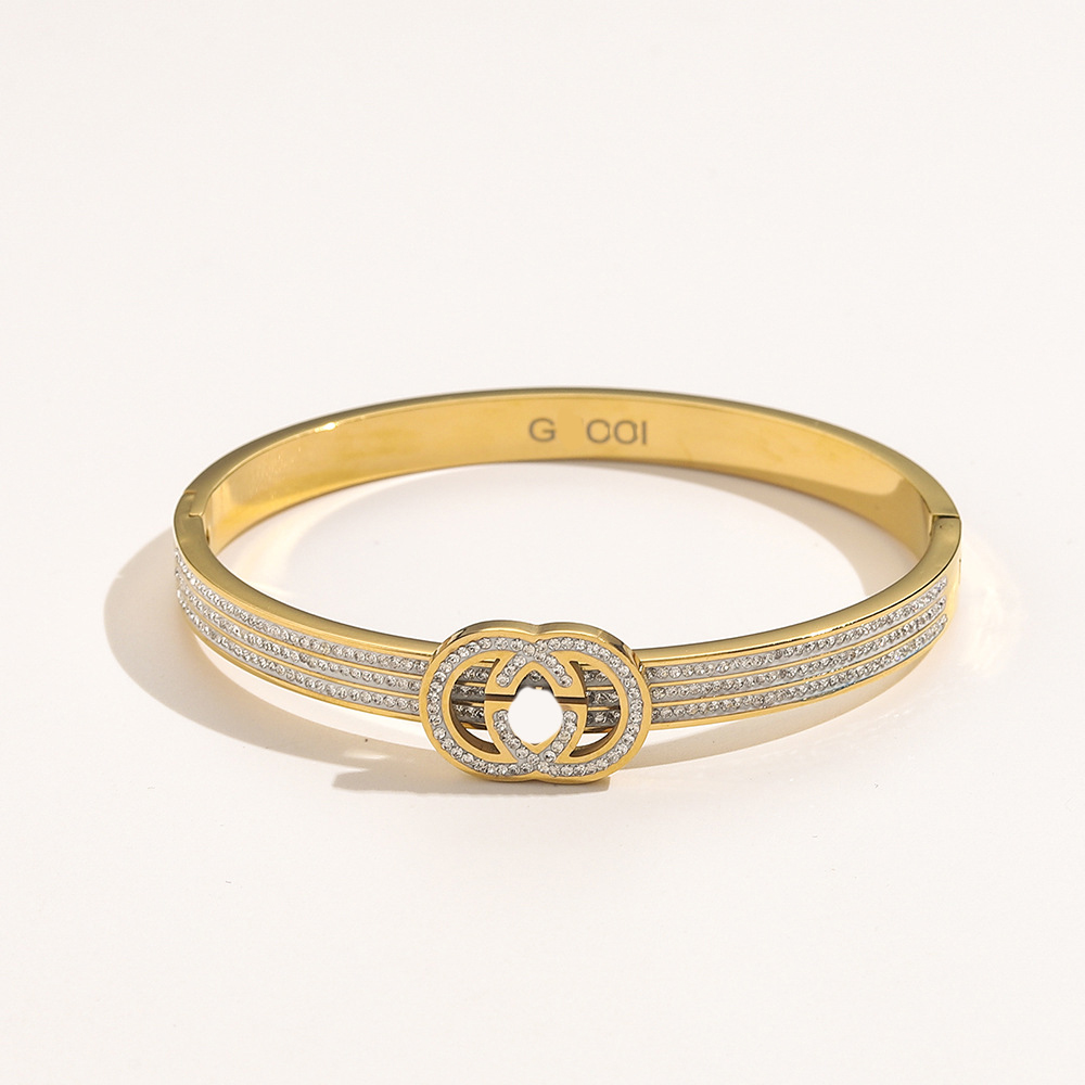 Classic G-Letter Designer Women Mens Bangle Bracelets Brand Letter Anniversary Gift Jewelry Accessory High Quality-image-856468880