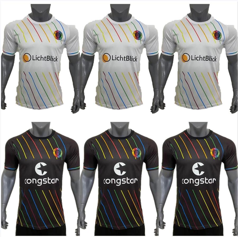 

23/24 ST Pauli Soccer Jerseys Home Away ST.Pauli BECKER 20 IRVINE 7 KYEREH 17 HARTEL 30 SMITH 8 PAQARADA 23 MEDIC 18 2023 2024 football shirt uniforms