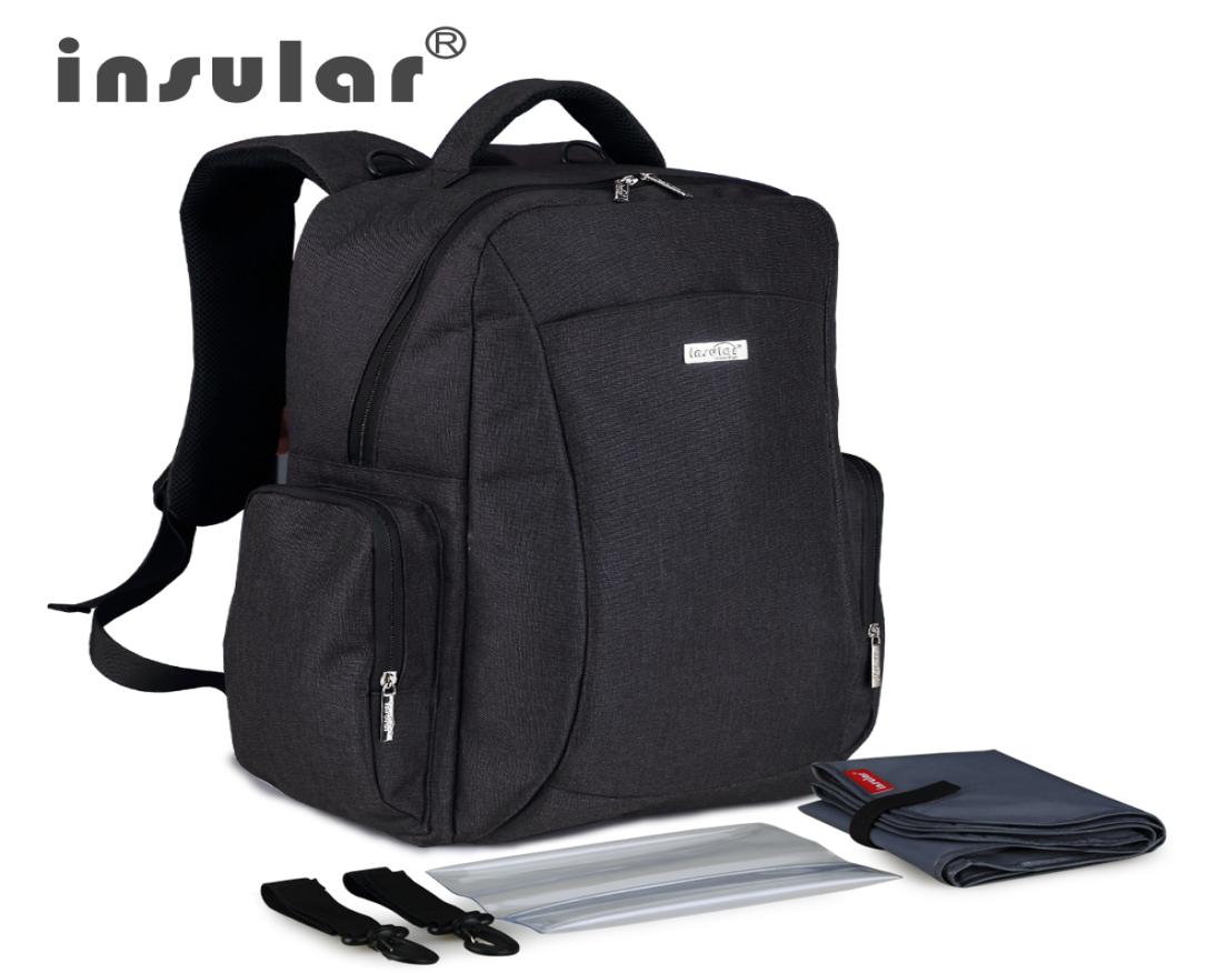Sac à dos à couches pour bébé multifonctionnel de grande capacité, sac à couches étanche pour maman
