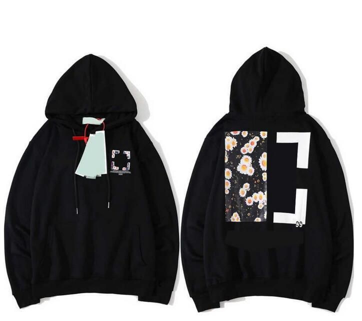 

23Sweatshirts Off Style Trendy Fashion Sweater Painted Arrow Crow Stripe Loose Hoodie Men's and Women's5J9Q, 16