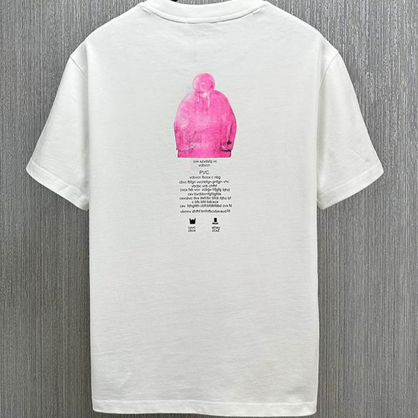 

23SS Designer Clothing Logo Printed Cotton Mens T-Shirts Casual Crew Neck Couple Polo Shirt Summer Simple Loose Short Men Sleeve Top Tees
