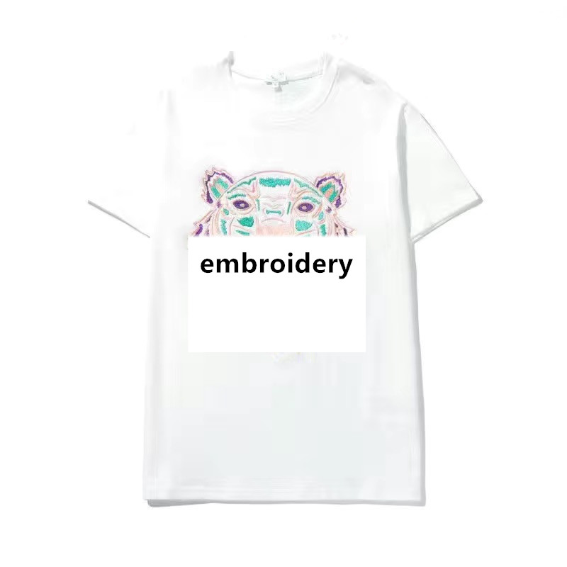 

Designer kenzo Embroidery Tiger Tees Men T-shirts Women Cotton Tshirt Hip Hop fashion Luxury Classic tracksuit Asian Size 2XL 3XL, K8