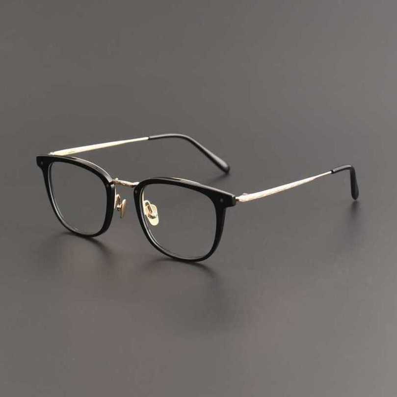

2023 Fashion Designer New Sunglasses Japanese hand-made plate eyeglass frame female personality artistic myopia can be matched with a number of anti-blue men
