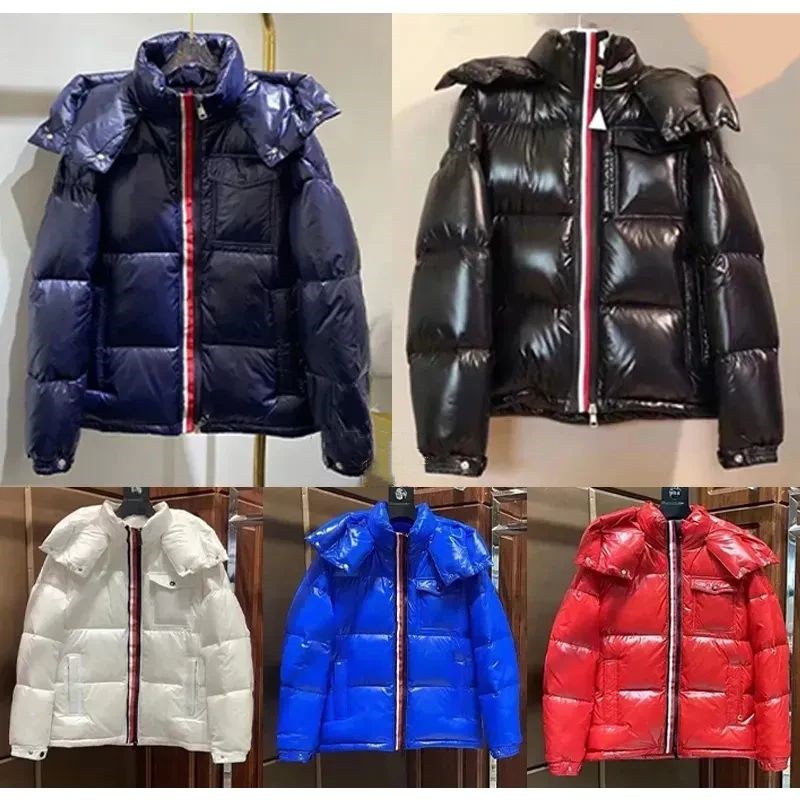 Designer Mens Down jacket France Brand Winter puffer Jacket Men And Women Couples Detachable Hooded Thick Warm coat