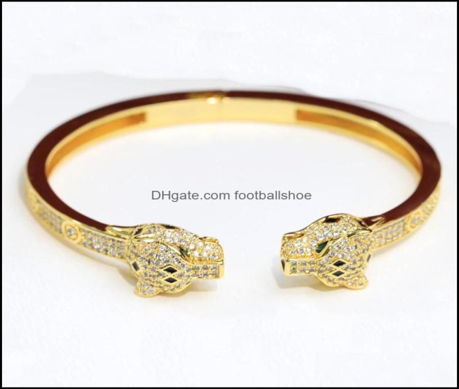 

Bracelets Jewelry Customization Highest Counter Quality Advanced Bangle Brand Designer 18K Gilded Fashion Panthere Series Clash Tr6325039